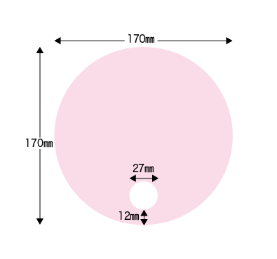 丸うちわ　Sサイズ